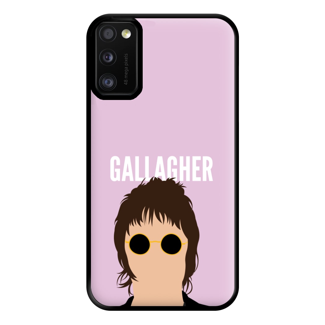 Rock Band Member Purple Galaxy A41 Case