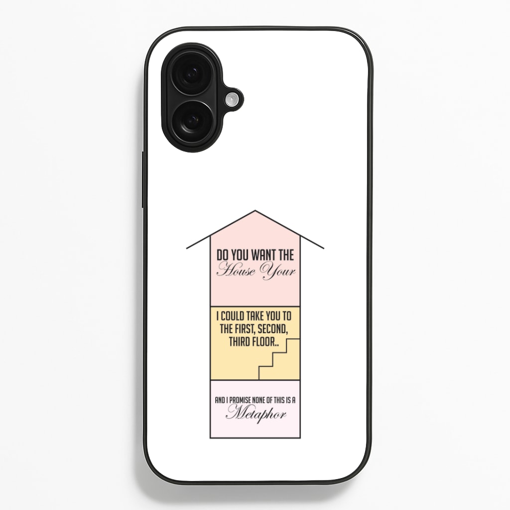 Do You Want The Tour Lyrics iPhone 16 Plus Case