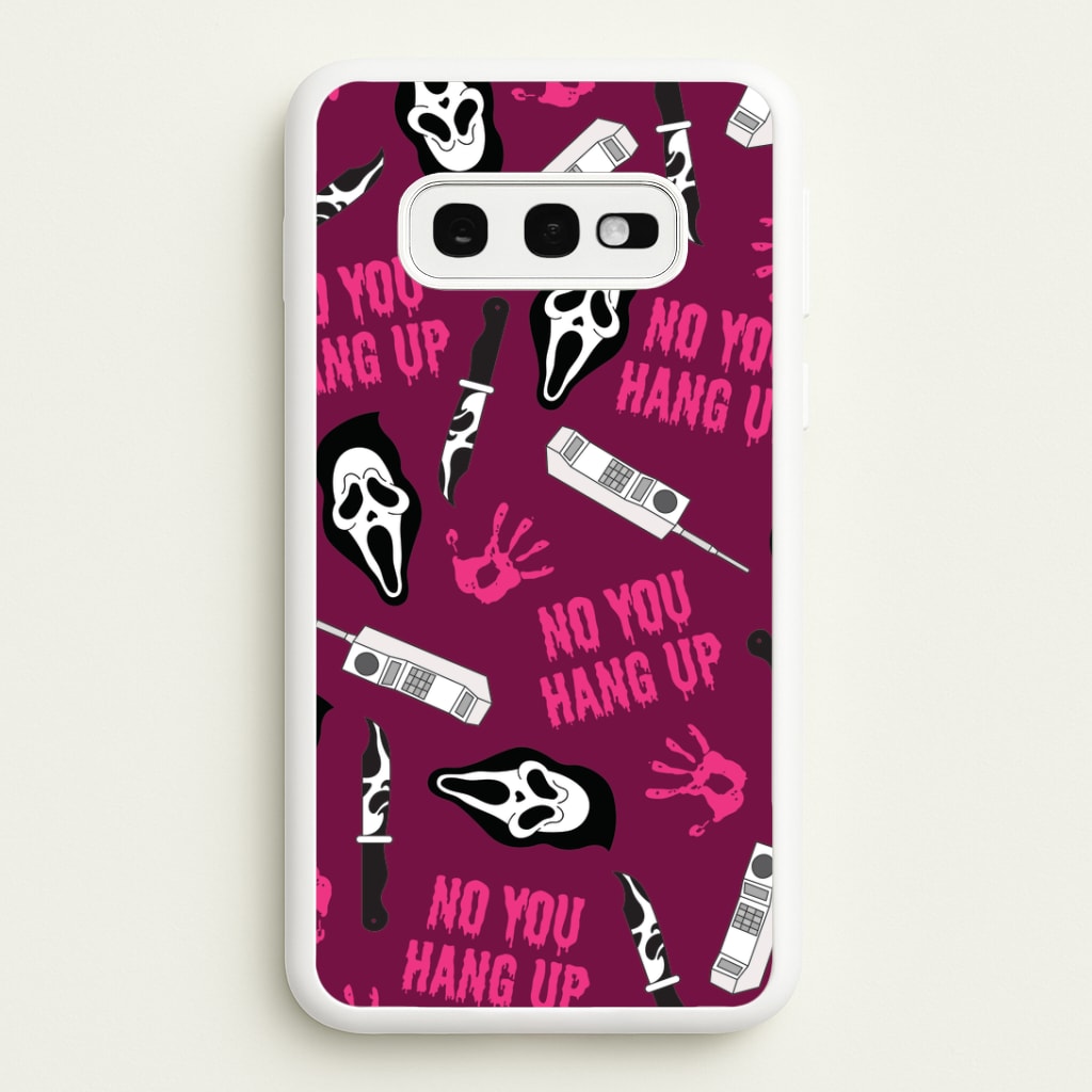 Scary Movie Props Patterm Galaxy S10e Case