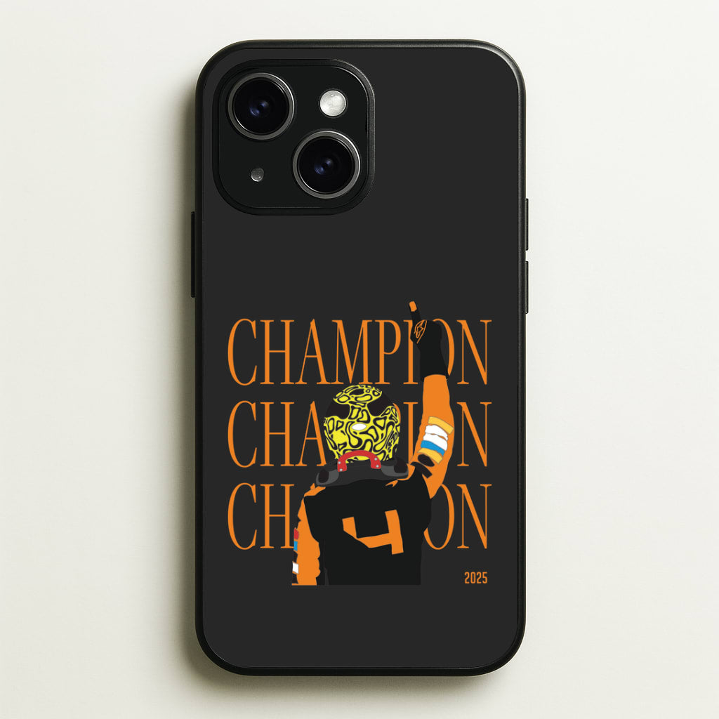 Lando Champion 2025 iPhone 14 Case