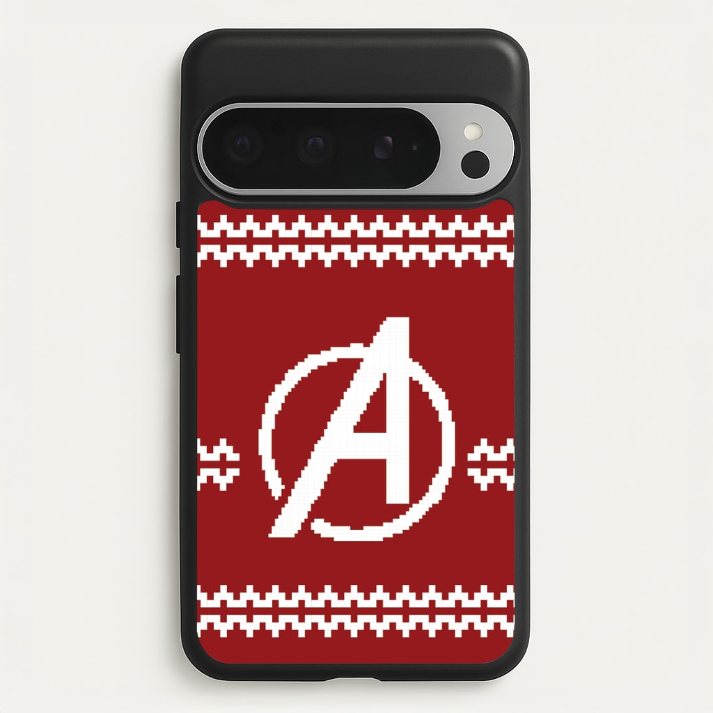 Superhero Team Red Christmas Jumper  Google Pixel 9 Pro XL Case