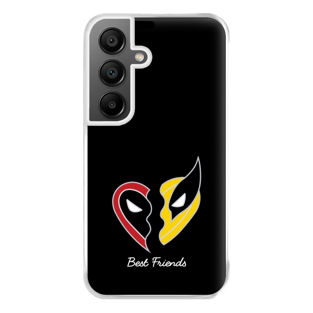 Superhero Best Friends Locket Galaxy A55 Case