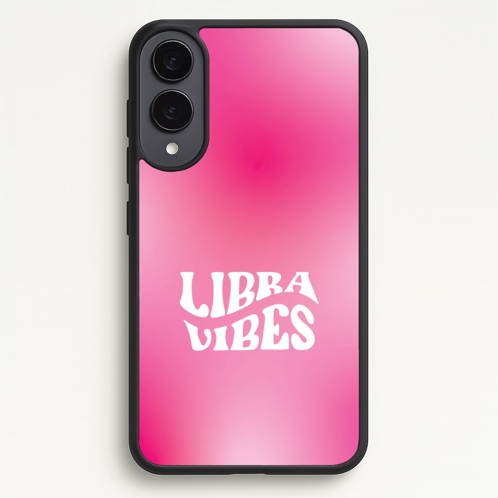 Libra Vibes Gradient Zodiac Galaxy S25 Edge Case