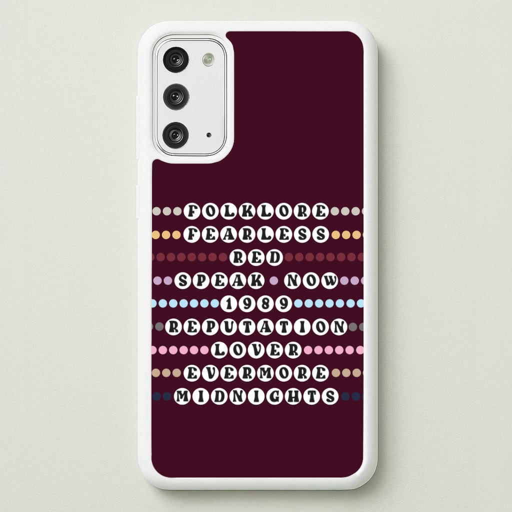 Concert Bracelets Galaxy Note 20 Case