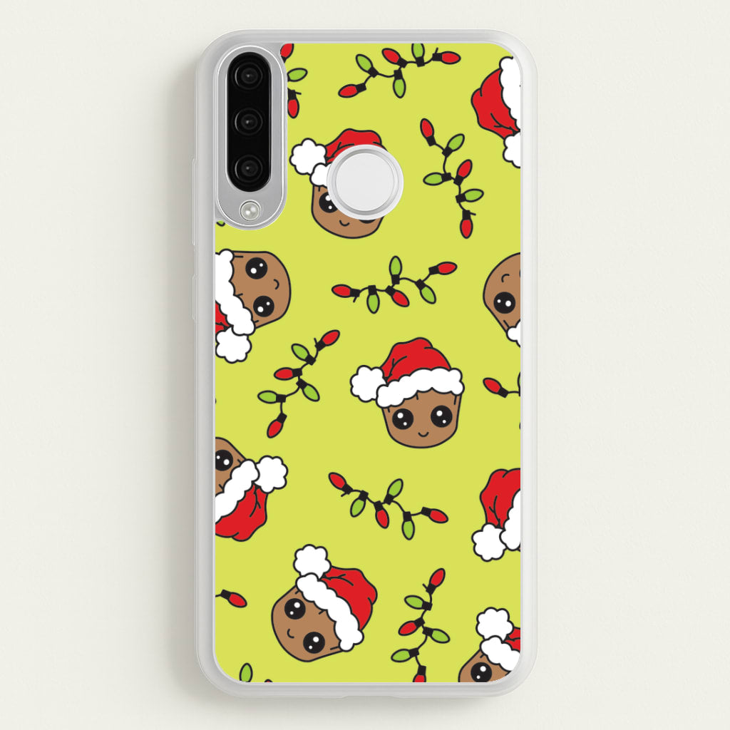 Christmas Tree Hero Pattern Huawei P30 Lite Case