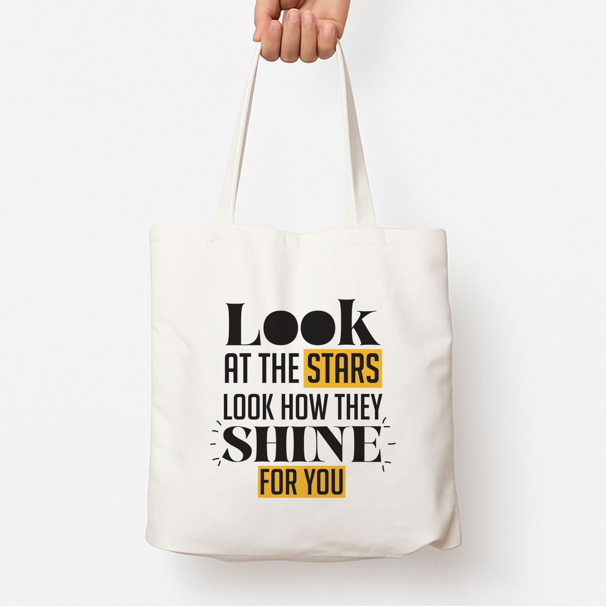 Look At The Stars Tote Bag