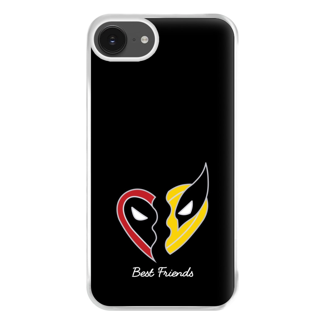 Superhero Best Friends Locket iPhone 16e Case