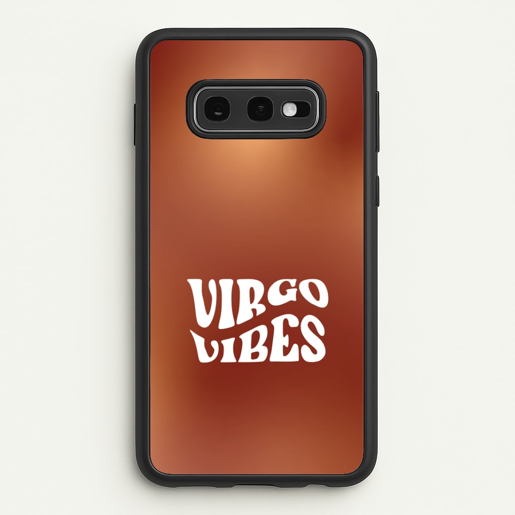 Virgo Vibes Gradient Zodiac Galaxy S10e Case