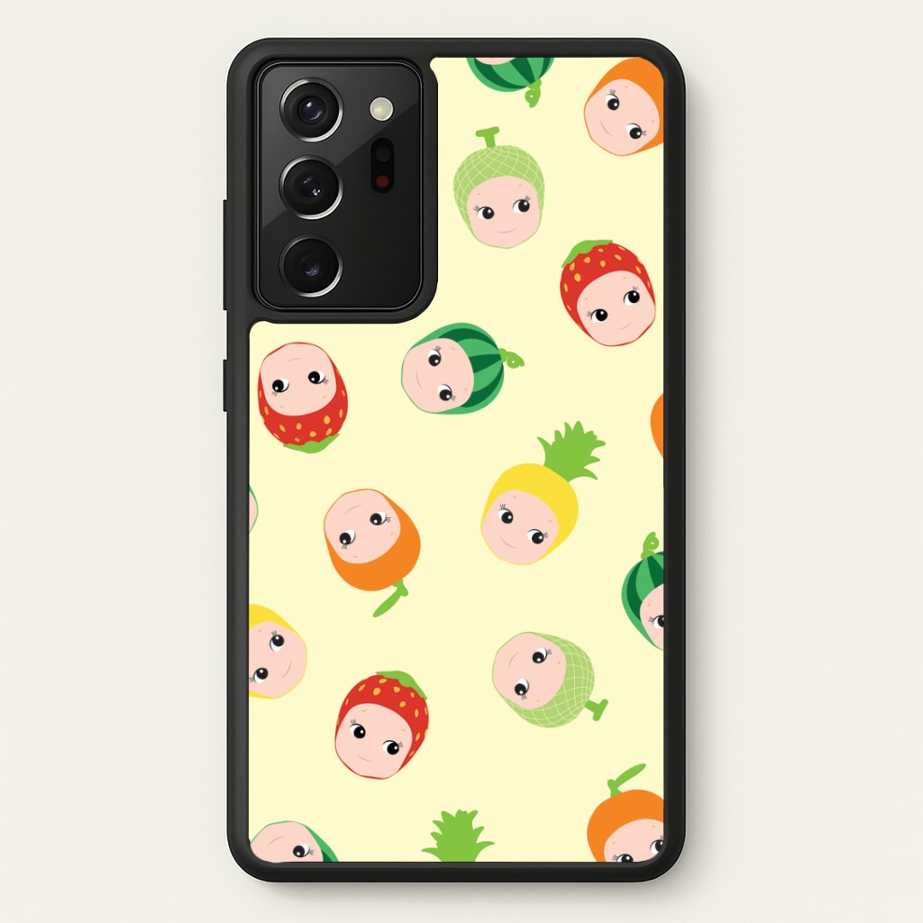 Fruit Angels Pattern Galaxy Note 20 Ultra Case