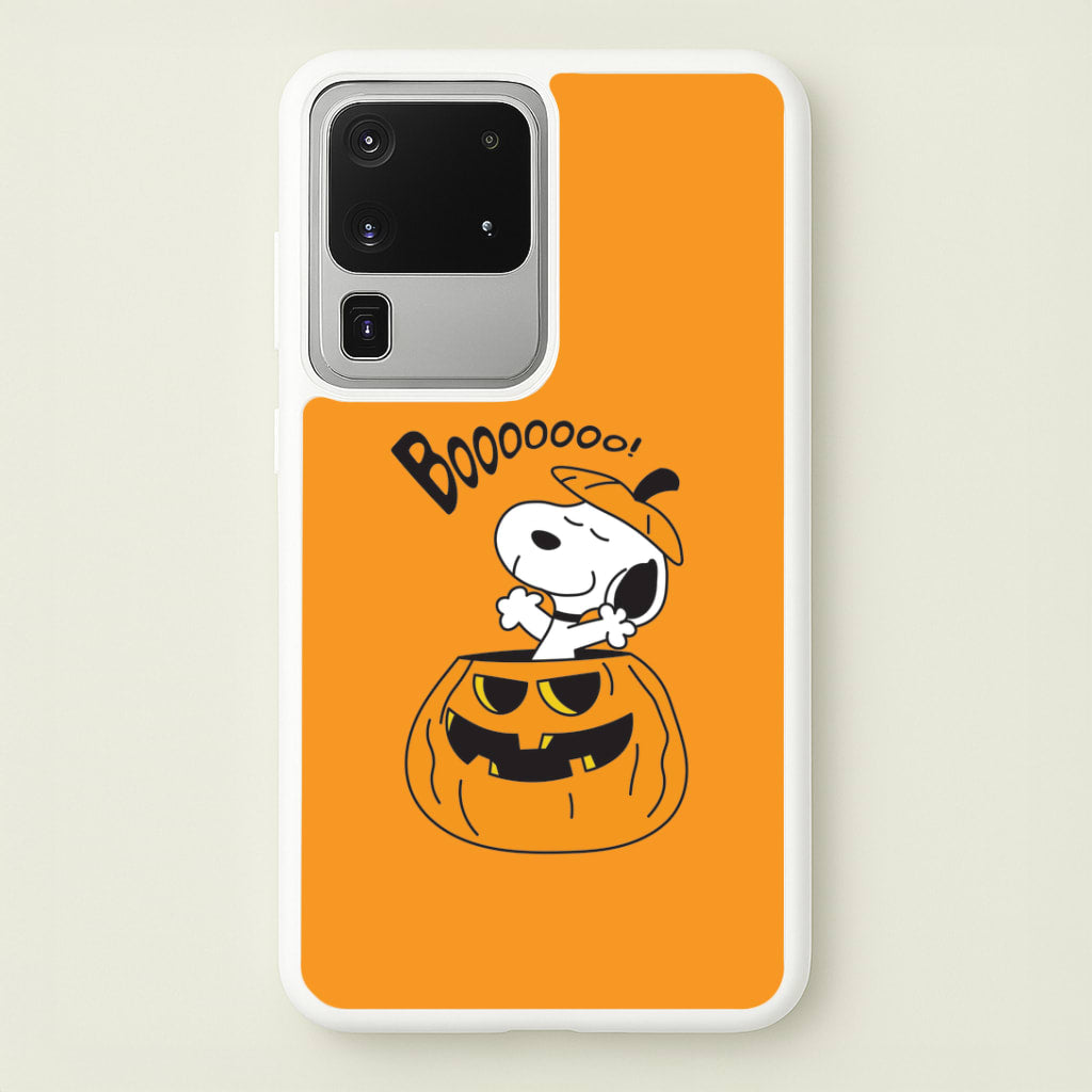 Cartoon Beagle Pumpkin Galaxy S20 Ultra Case