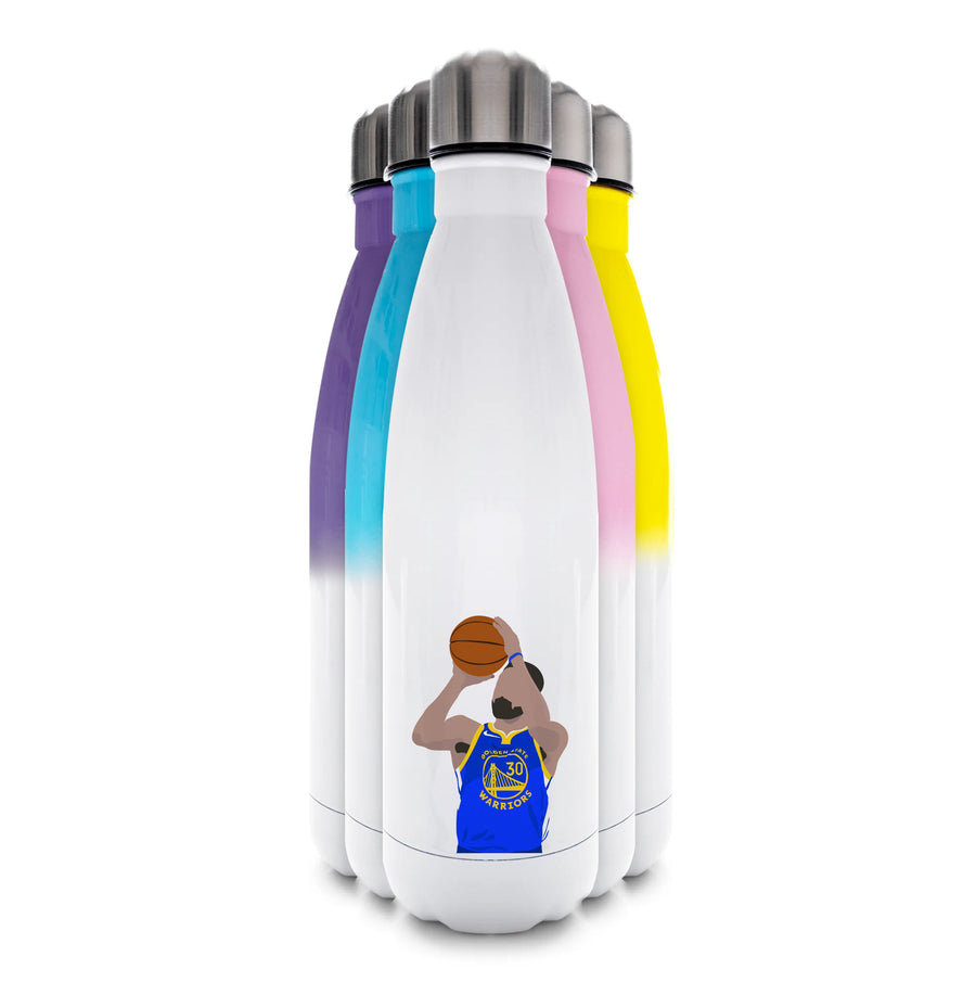 Steph Curry - Basketball Water Bottle