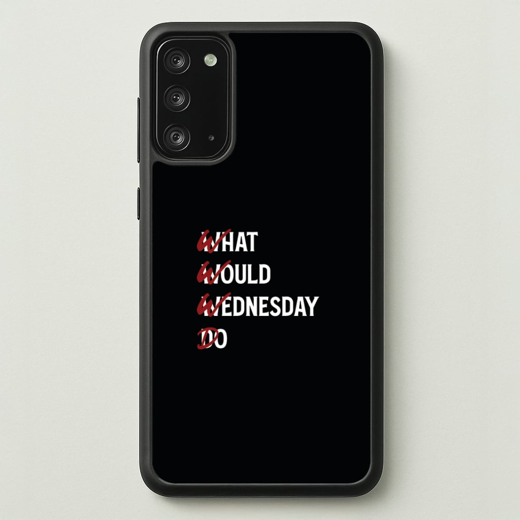 W.W.W.D Galaxy Note 20 Case