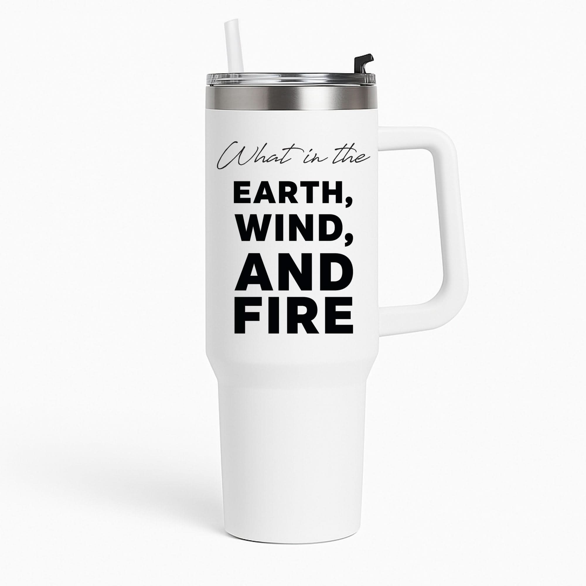 What In The Earth, Wind And Fire Tumbler