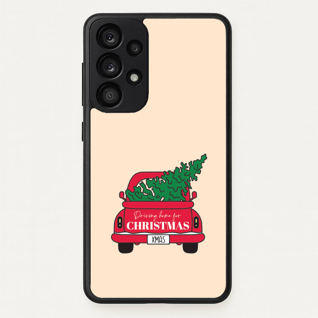 Driving Home For Christmas Truck Galaxy A53 Case