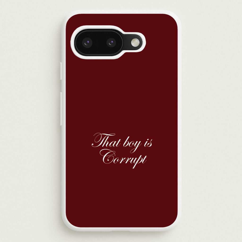 That Boy Is Corrupt Google Pixel 9a Case