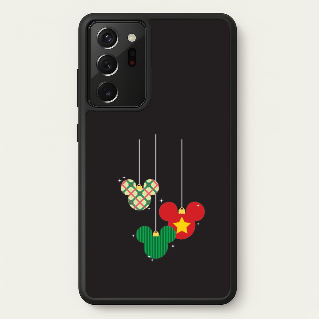 Cartoon Mouse Hanging Baubles Galaxy Note 20 Ultra Case