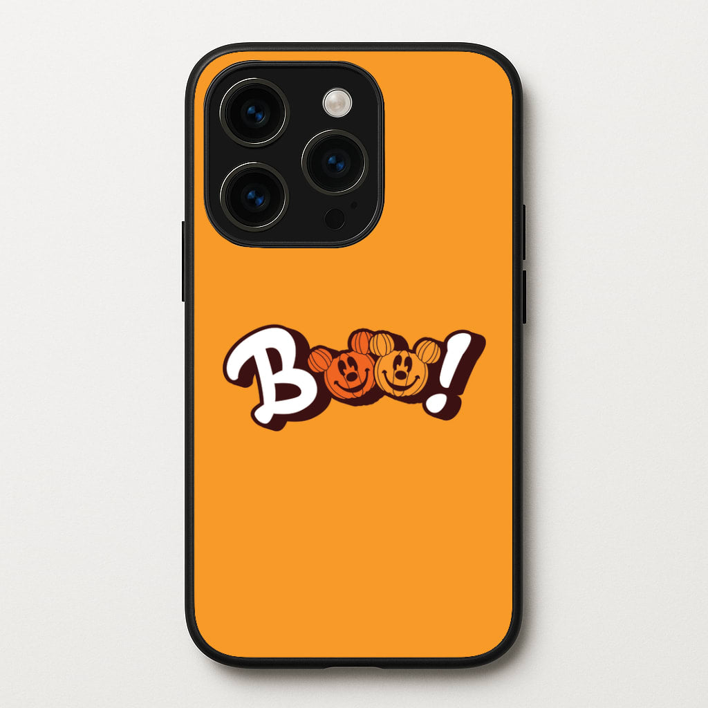 Pumkin Mouse Boo iPhone 14 Pro Max Case