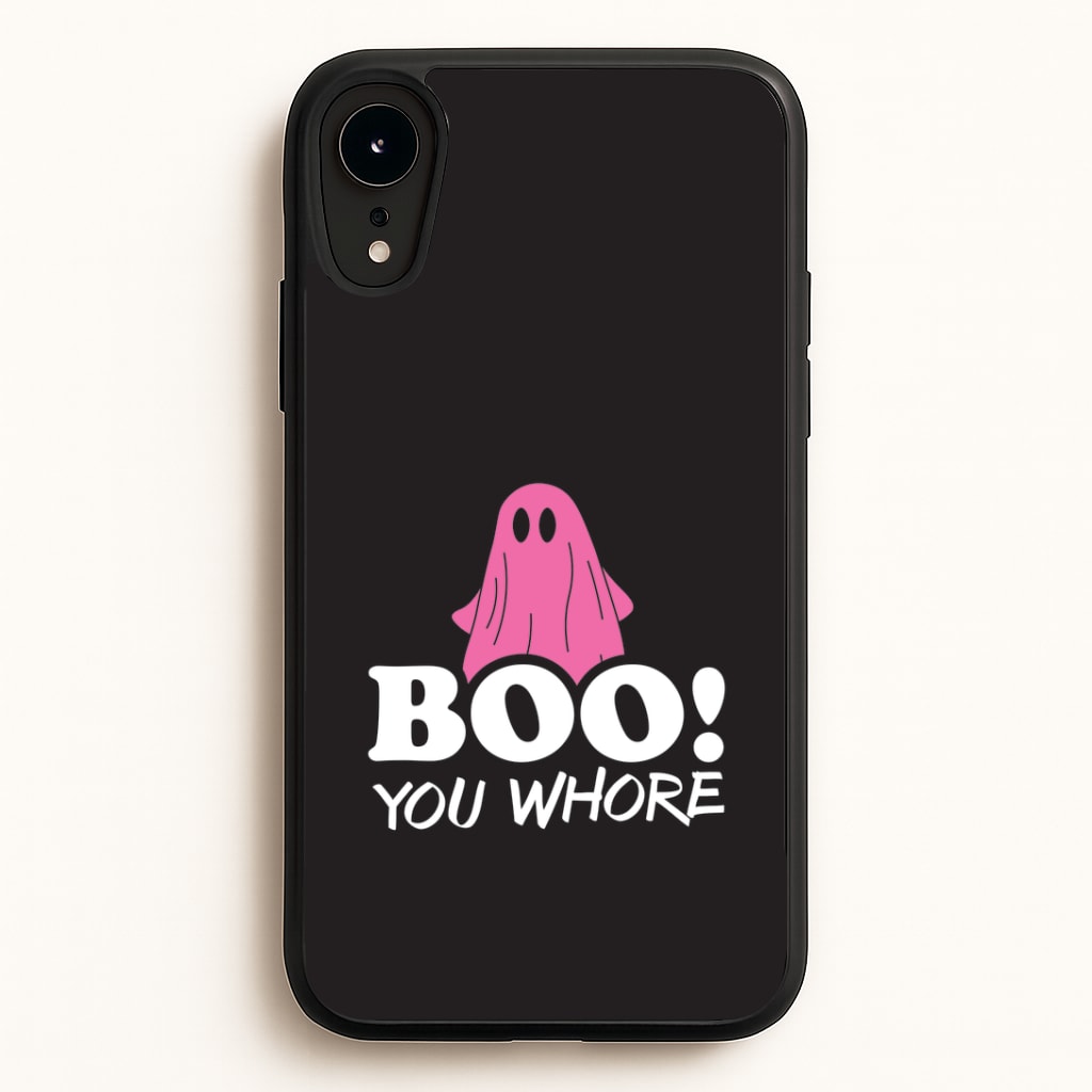 Boo You Ghost iPhone XR Case