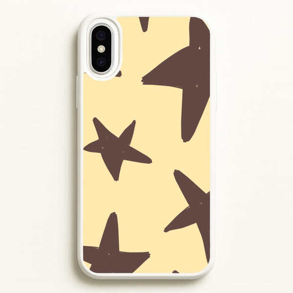 Vanilla & Chocolate Stars iPhone XS Max Case