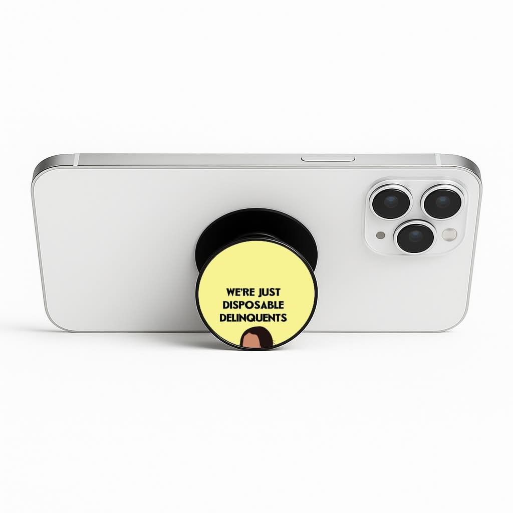 Disposable Delinquents Phone Stand