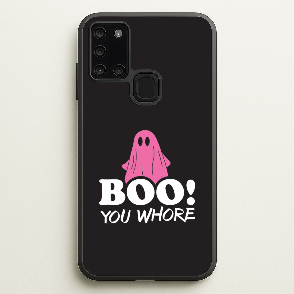 Boo You Ghost Galaxy A21s Case