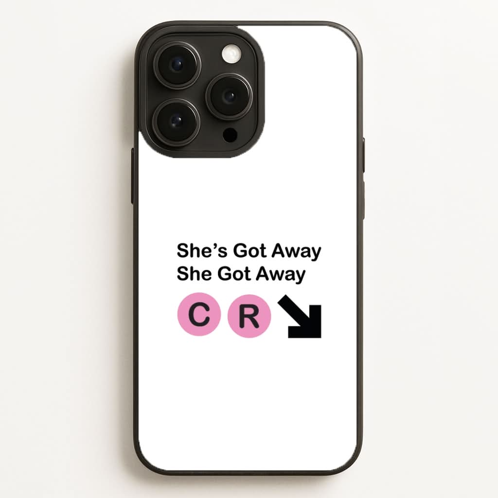 She Got Away Phone Case for Apple iPhone, Samsung Galaxy, Huawei and Google Pixel