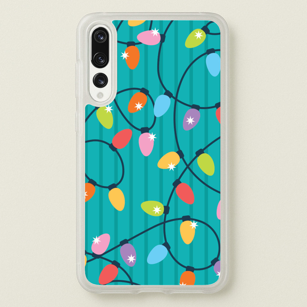Funky Christmas Lights Pattern Huawei P20 Pro Case