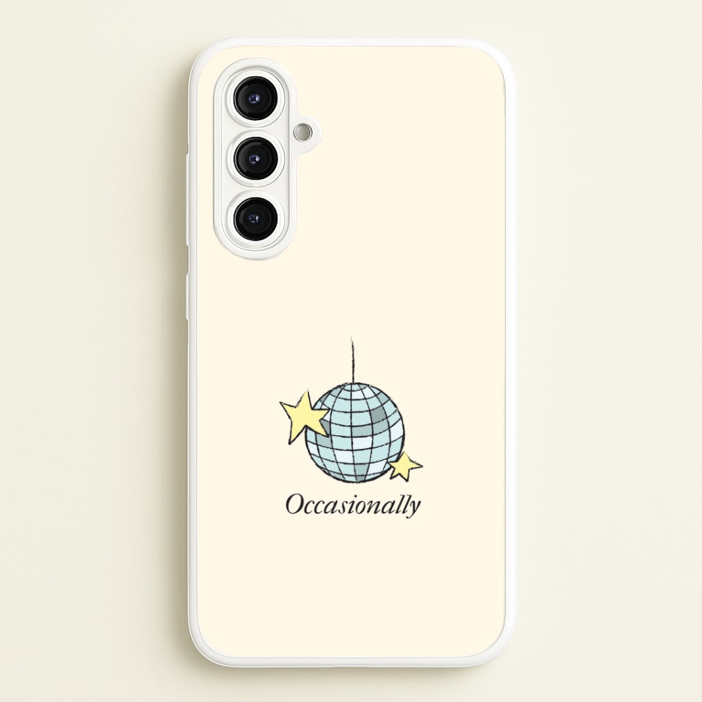 Ocasionally Discoball Galaxy A16 Case