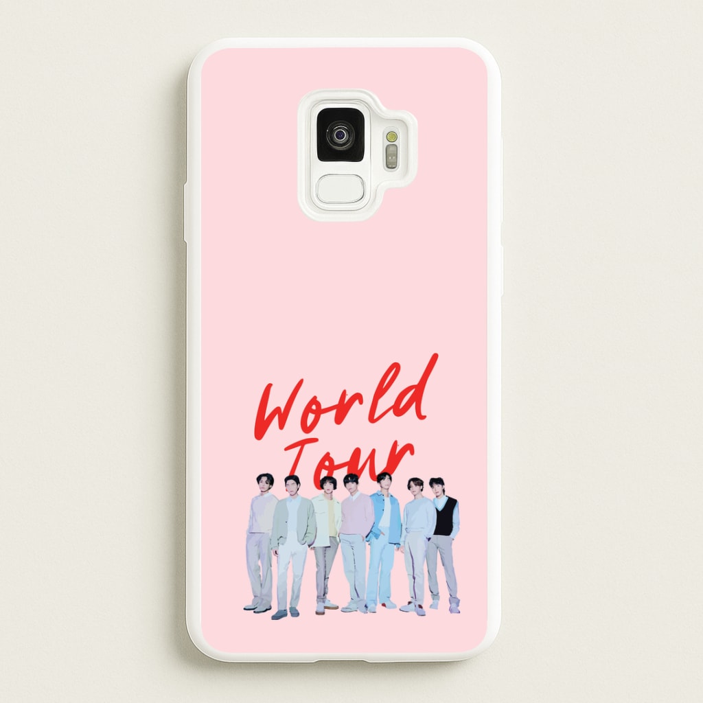 K-Pop Band Pastel Tour Galaxy S9 Case