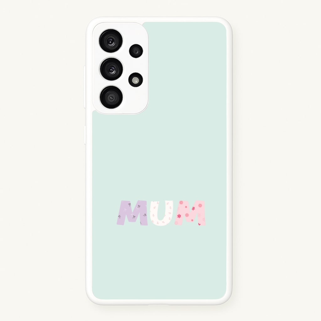 Mum Patchwork Galaxy A53 Case