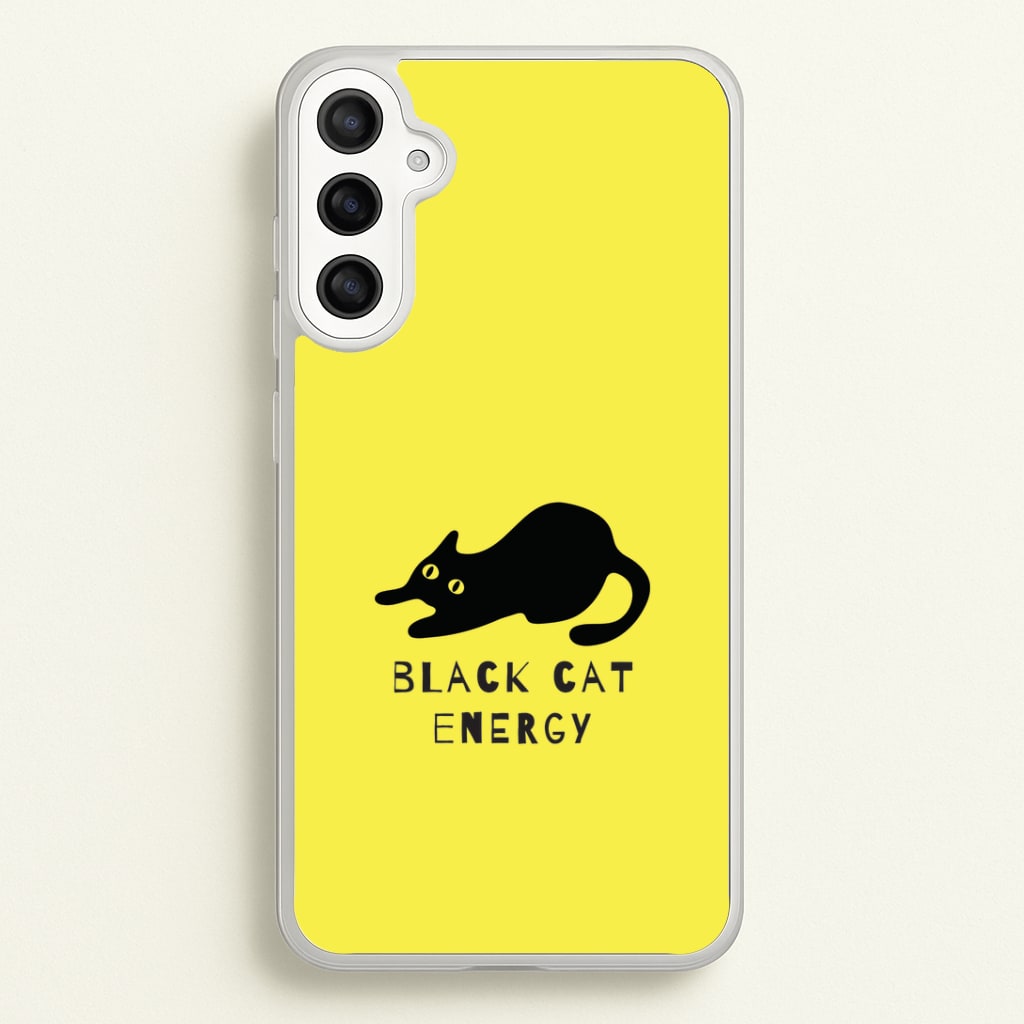 Black Cat Energy Galaxy A34 Case