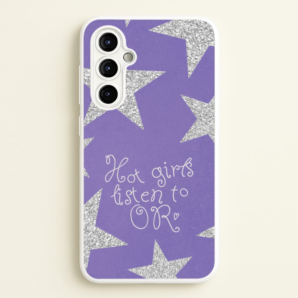 Hot Girls Listen To OR Galaxy A54 Case