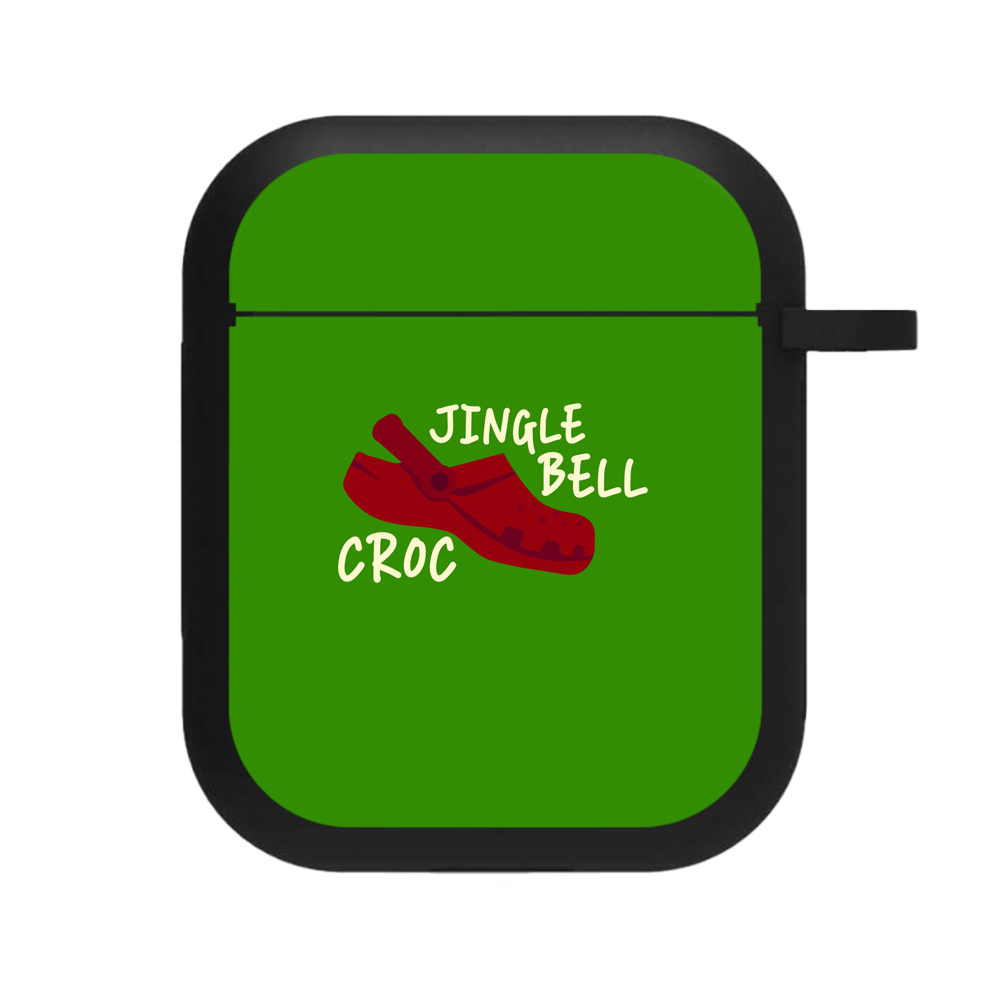 Jingle Bell Croc - Christmas Puns AirPods Case