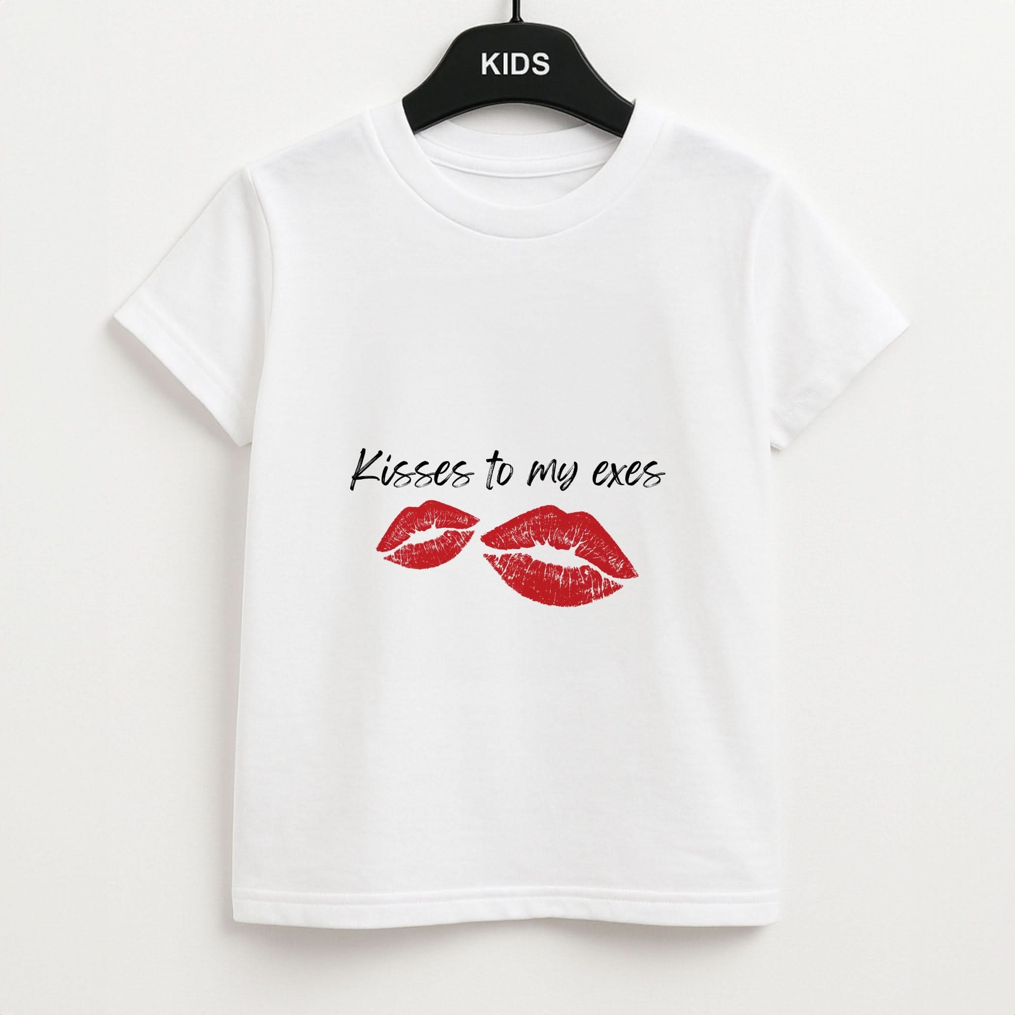 Kisses To My Exes Kids Unisex T-Shirt