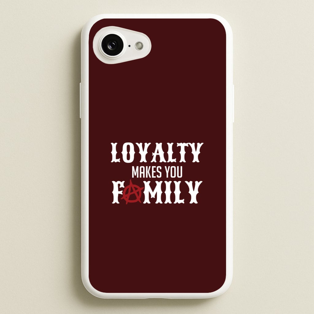 Loyalty Makes You Family iPhone 16e Case