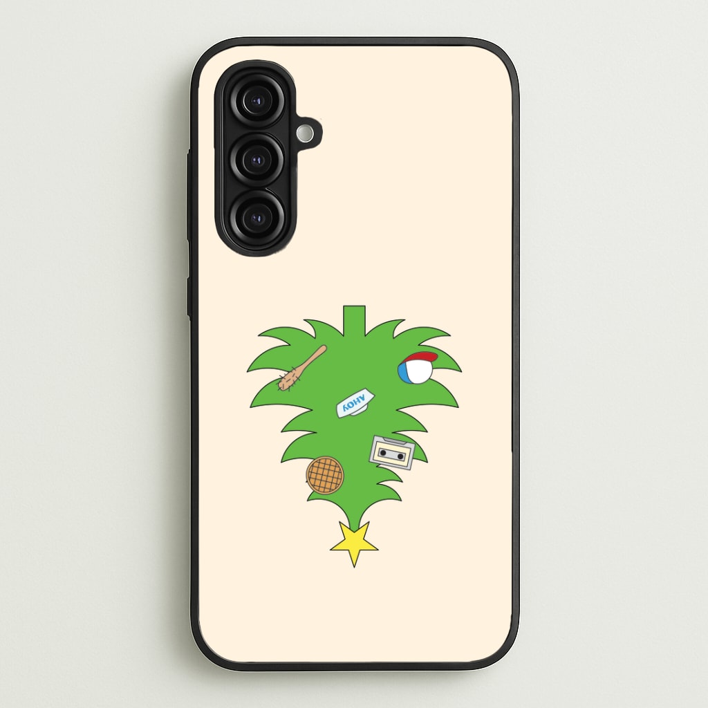 Upside Down Christmas Tree Galaxy A16 Case