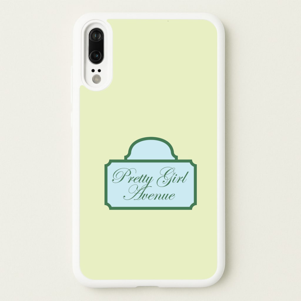Pretty Girl Avenue Huawei P20 Case