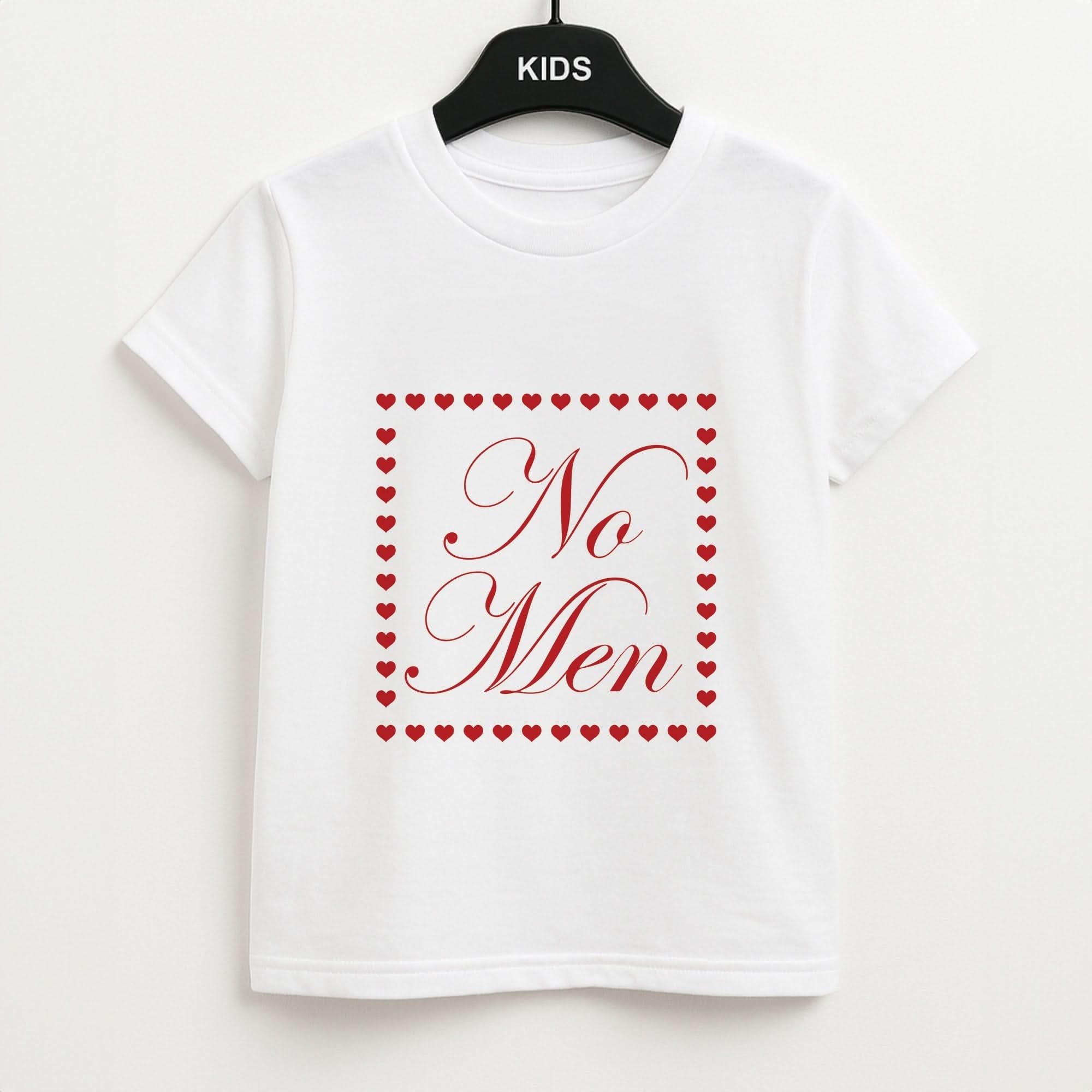 No Men Kids Unisex T-Shirt