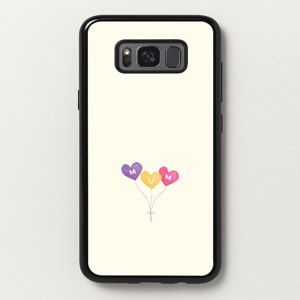 Mum Watercolour Balloons Galaxy S8 Plus Case