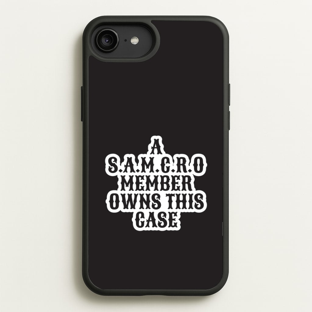 SAMCRO Member iPhone 6 Plus / 7 Plus / 8 Plus Case
