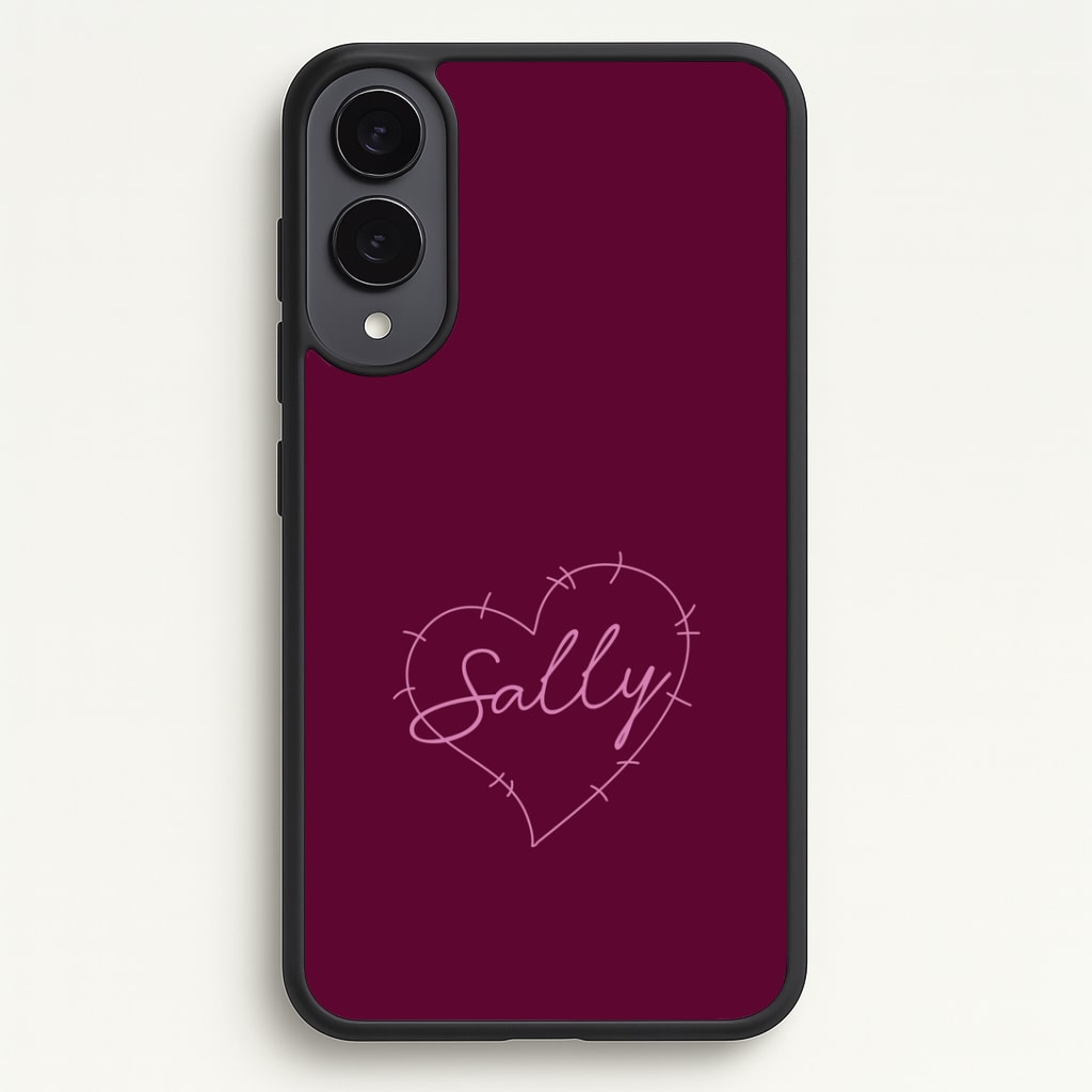 Stitched Heart Sally Galaxy S25 Edge Case