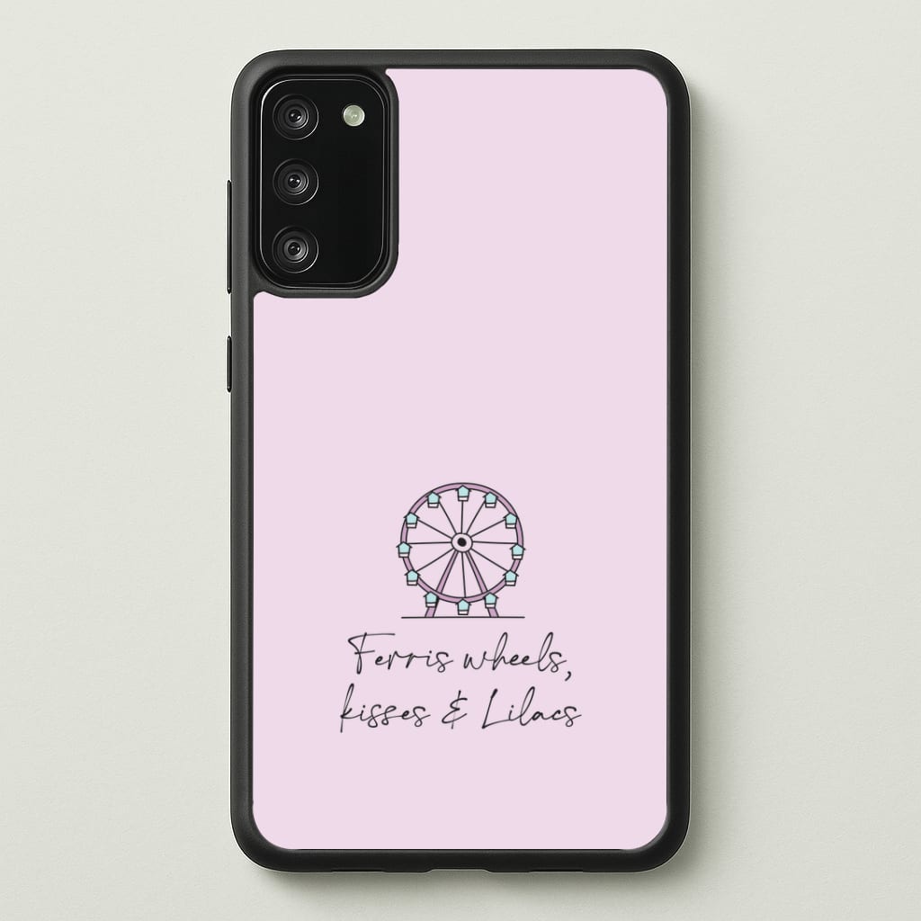 Ferris Wheels, Kisses & Lilacs Galaxy A41 Case