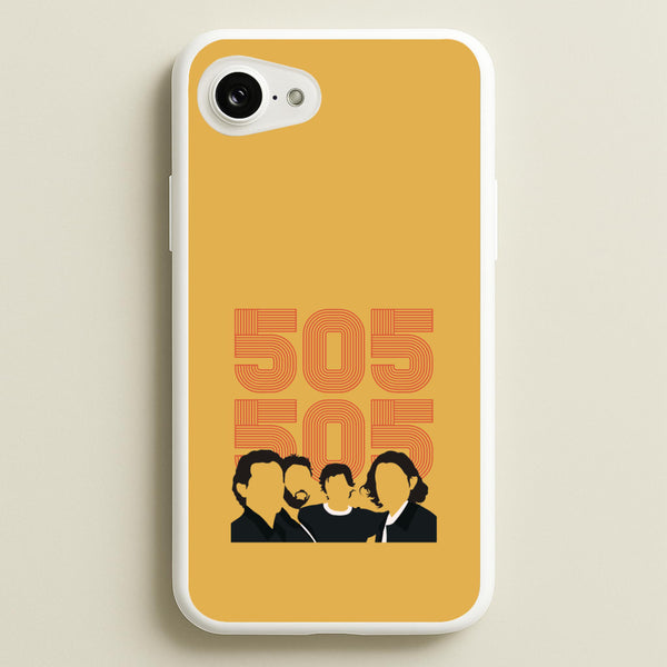 505 Band Members Light iPhone 16e Case