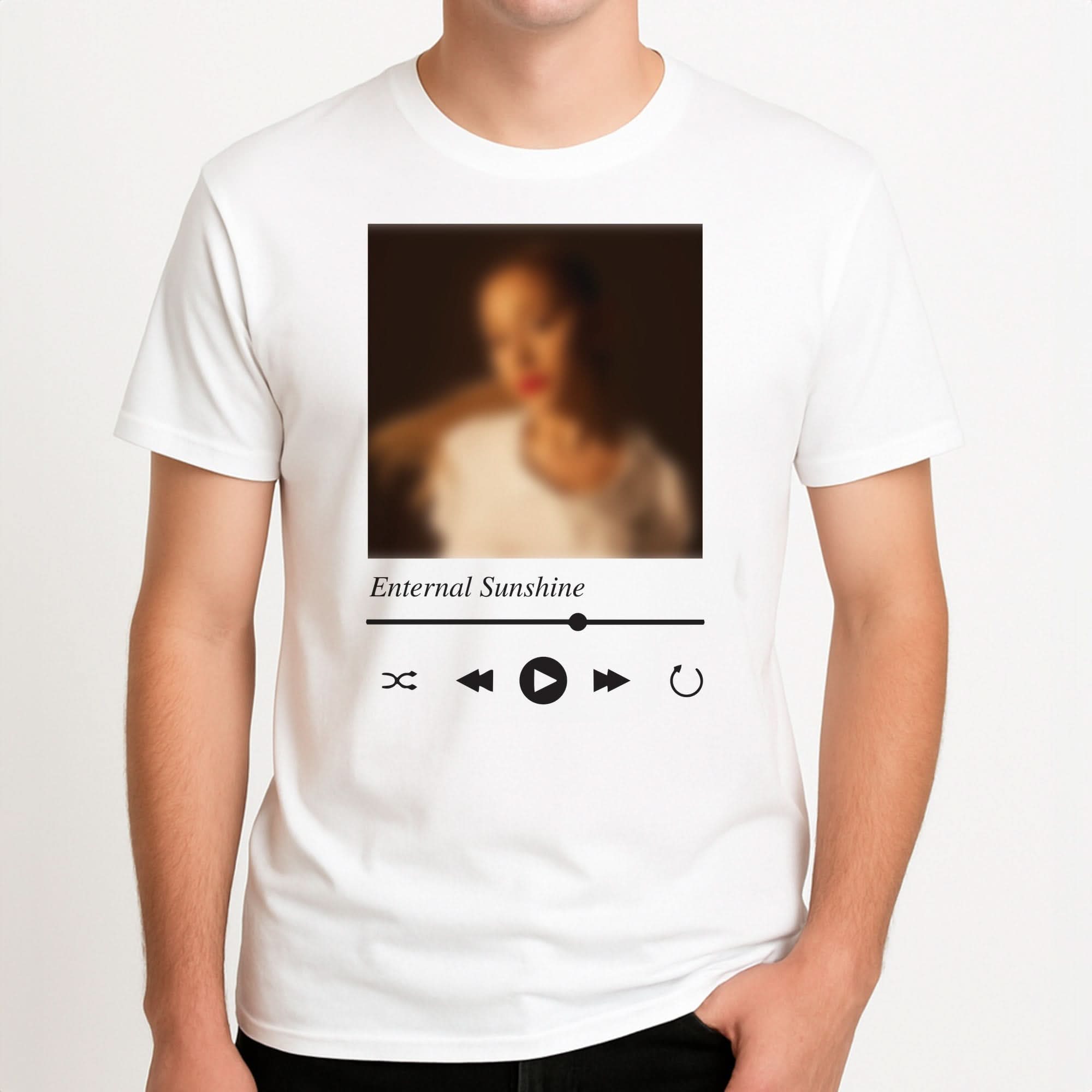 Sunshine Music Player Mens T-Shirt