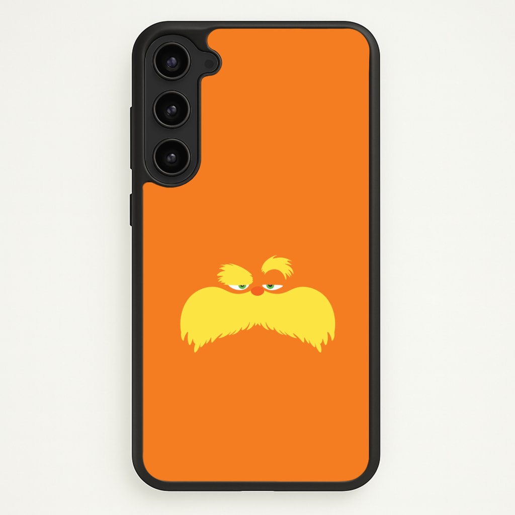 Orange Tree Creature Face Galaxy S23 Plus Case