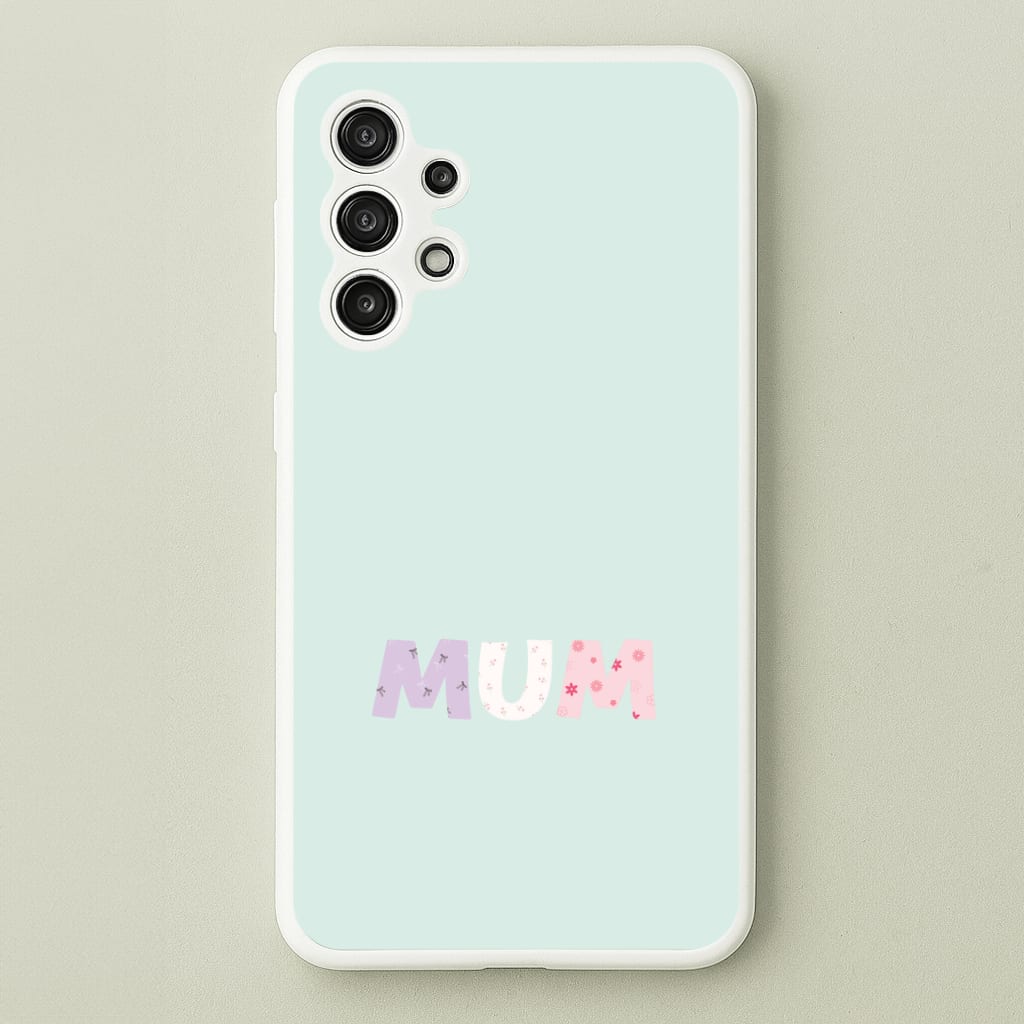 Mum Patchwork Galaxy A13 Case