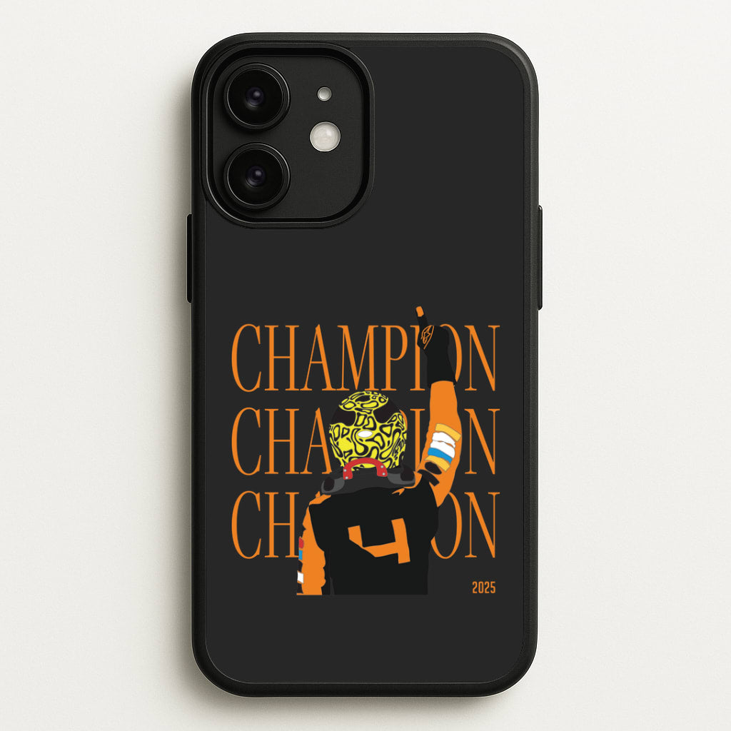 Lando Champion 2025 iPhone 11 Case
