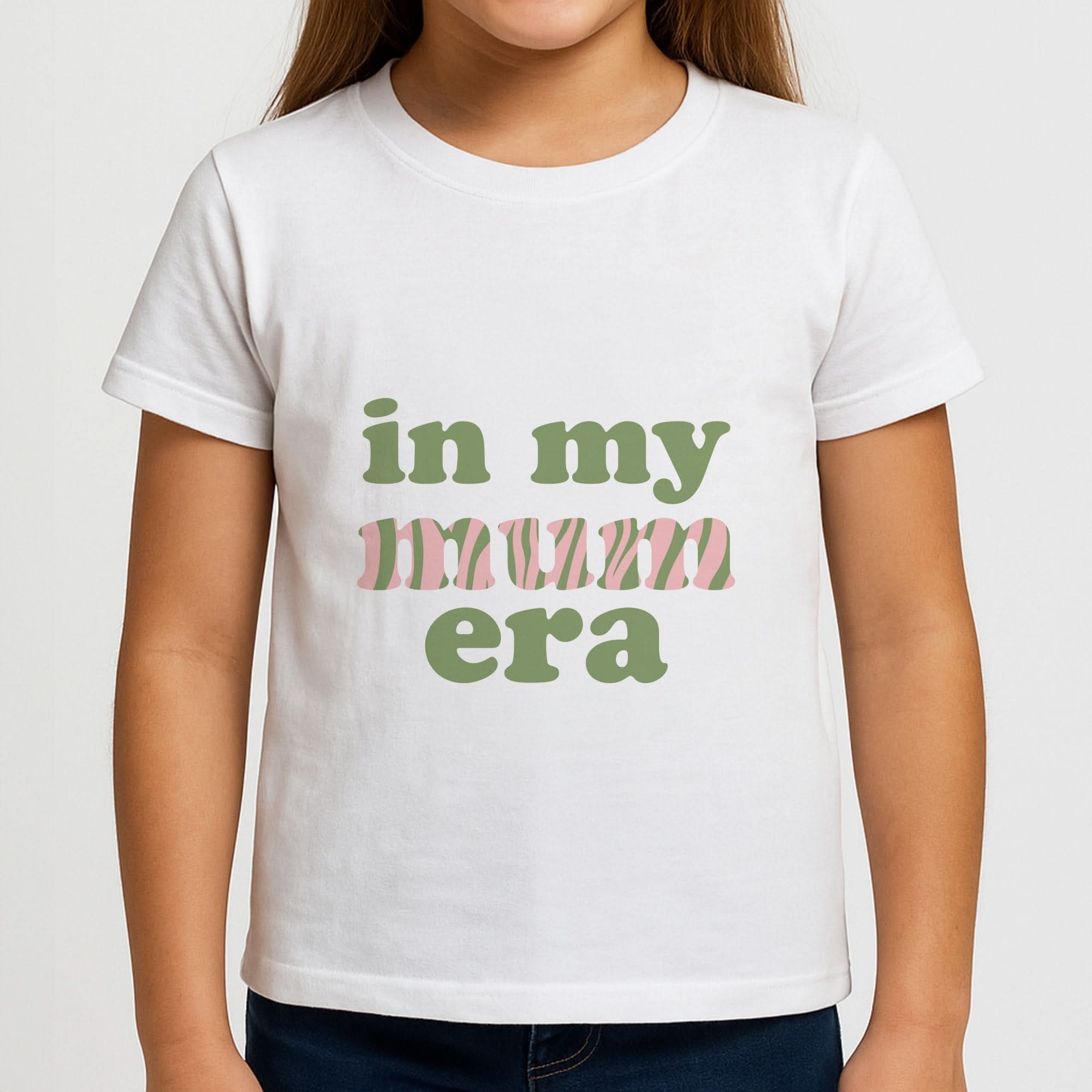 In My Mum Era Girls T-Shirt