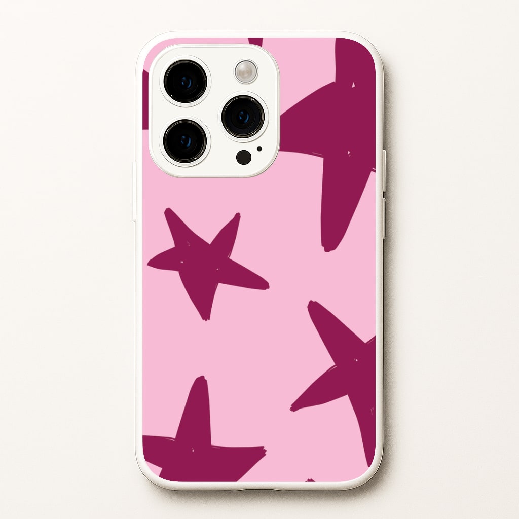 Raspberry Stars iPhone 15 Pro Case