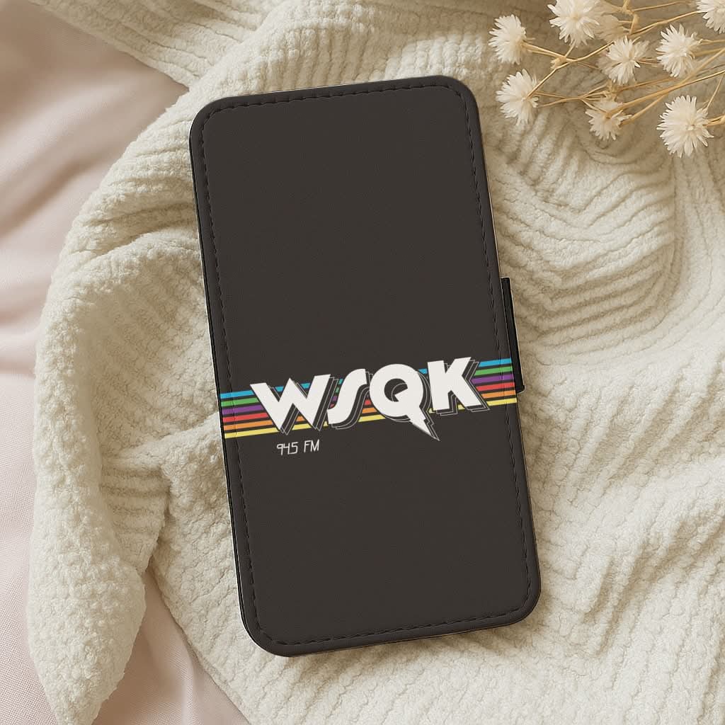 WSQK Radio Leather Phone Case